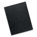 Fellowes® wholesale. Linen Texture Binding System Covers, 11-1-4 X 8-3-4, Black, 200-pack. HSD Wholesale: Janitorial Supplies, Breakroom Supplies, Office Supplies.