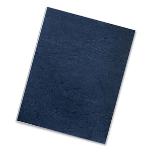 Fellowes® wholesale. Classic Grain Texture Binding System Covers, 11 X 8-1-2, Navy, 50-pack. HSD Wholesale: Janitorial Supplies, Breakroom Supplies, Office Supplies.