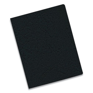 Fellowes® wholesale. Classic Grain Texture Binding System Covers, 11-1-4 X 8-3-4, Black, 200-pack. HSD Wholesale: Janitorial Supplies, Breakroom Supplies, Office Supplies.