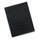 Fellowes® wholesale. Executive Leather-like Presentation Cover, Round, 11-1-4 X 8-3-4, Black, 50-pk. HSD Wholesale: Janitorial Supplies, Breakroom Supplies, Office Supplies.