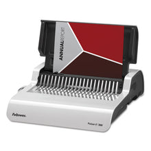 Load image into Gallery viewer, Fellowes® wholesale. Pulsar E Electric Comb Binding System, 300 Sheets, 17 X 15 3-8 X 5 1-8, White. HSD Wholesale: Janitorial Supplies, Breakroom Supplies, Office Supplies.