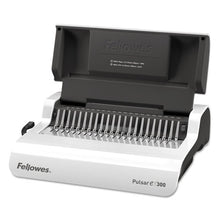 Load image into Gallery viewer, Fellowes® wholesale. Pulsar E Electric Comb Binding System, 300 Sheets, 17 X 15 3-8 X 5 1-8, White. HSD Wholesale: Janitorial Supplies, Breakroom Supplies, Office Supplies.