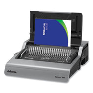 Fellowes® wholesale. Galaxy 500 Electric Comb Binding System, 500 Sheets, 19 5-8x17 3-4x6 1-2, Gray. HSD Wholesale: Janitorial Supplies, Breakroom Supplies, Office Supplies.