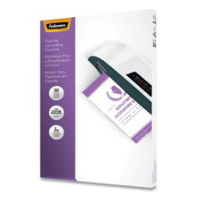 Load image into Gallery viewer, Fellowes® wholesale. Laminating Pouches, 3 Mil, 9&quot; X 14.5&quot;, Gloss Clear, 50-pack. HSD Wholesale: Janitorial Supplies, Breakroom Supplies, Office Supplies.