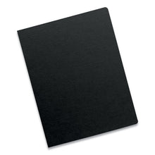 Load image into Gallery viewer, Fellowes® wholesale. Futura Binding System Covers, Round Corners, 11 1-4 X 8 3-4, Black, 25-pack. HSD Wholesale: Janitorial Supplies, Breakroom Supplies, Office Supplies.