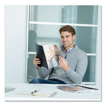 Load image into Gallery viewer, Fellowes® wholesale. Futura Binding System Covers, Round Corners, 11 1-4 X 8 3-4, Black, 25-pack. HSD Wholesale: Janitorial Supplies, Breakroom Supplies, Office Supplies.