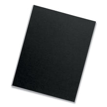 Load image into Gallery viewer, Fellowes® wholesale. Futura Binding System Covers, Square Corners, 11 X 8 1-2, Black, 25-pack. HSD Wholesale: Janitorial Supplies, Breakroom Supplies, Office Supplies.