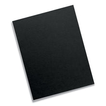 Load image into Gallery viewer, Fellowes® wholesale. Futura Binding System Covers, Square Corners, 11 X 8 1-2, Black, 25-pack. HSD Wholesale: Janitorial Supplies, Breakroom Supplies, Office Supplies.