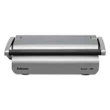 Load image into Gallery viewer, Fellowes® wholesale. Quasar 500 Manual Comb Binding System, 18 1-8 X 15 3-8 X 5 1-8, Metallic Gray. HSD Wholesale: Janitorial Supplies, Breakroom Supplies, Office Supplies.