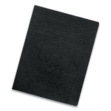 Load image into Gallery viewer, Fellowes® wholesale. Executive Leather-like Presentation Cover, Square, 11 X 8 1-2, Black, 200-pk. HSD Wholesale: Janitorial Supplies, Breakroom Supplies, Office Supplies.