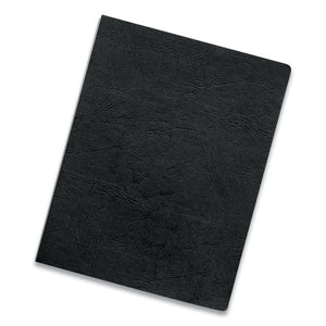 Fellowes® wholesale. Executive Leather-like Presentation Cover, Square, 11 X 8 1-2, Black, 200-pk. HSD Wholesale: Janitorial Supplies, Breakroom Supplies, Office Supplies.