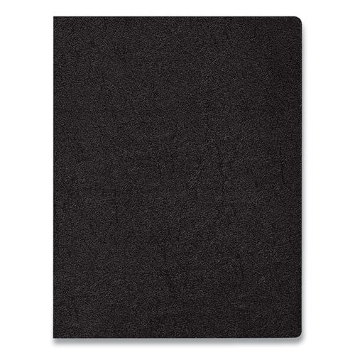 Fellowes® wholesale. Executive Leather-like Presentation Cover, Square, 11 X 8 1-2, Black, 200-pk. HSD Wholesale: Janitorial Supplies, Breakroom Supplies, Office Supplies.