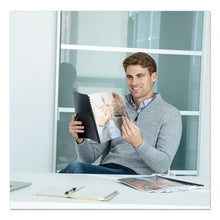 Load image into Gallery viewer, Fellowes® wholesale. Crystals Presentation Covers With Round Corners, 11 1-4 X 8 3-4, Clear, 100-pack. HSD Wholesale: Janitorial Supplies, Breakroom Supplies, Office Supplies.