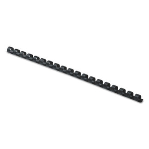 Fellowes® wholesale. Plastic Comb Bindings, 1-4" Diameter, 20 Sheet Capacity, Black, 25 Combs-pack. HSD Wholesale: Janitorial Supplies, Breakroom Supplies, Office Supplies.