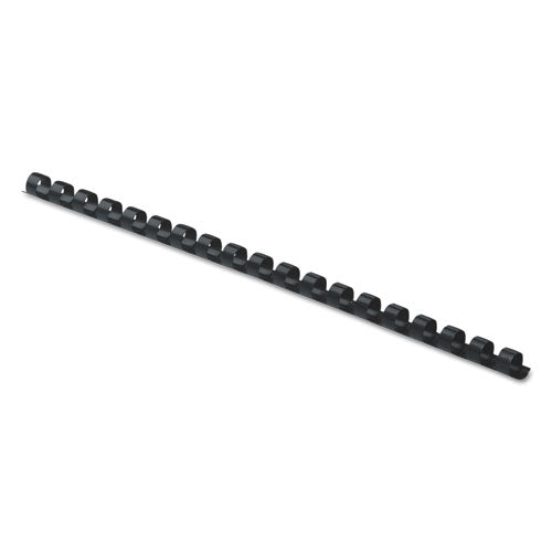 Fellowes® wholesale. Plastic Comb Bindings, 5-16" Diameter, 40 Sheet Capacity, Black, 25 Combs-pack. HSD Wholesale: Janitorial Supplies, Breakroom Supplies, Office Supplies.