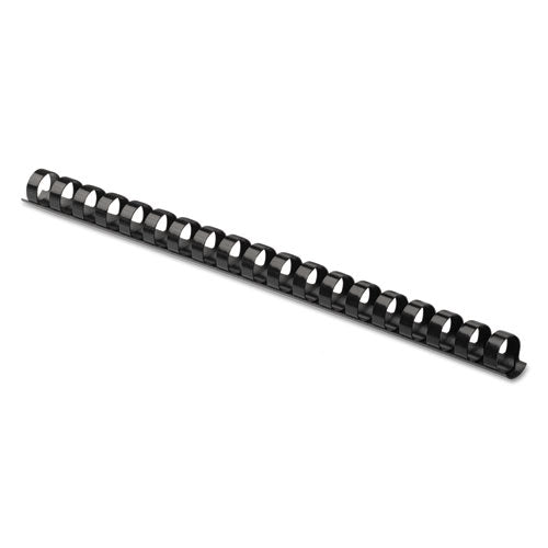 Fellowes® wholesale. Plastic Comb Bindings, 3-8" Diameter, 55 Sheet Capacity, Black, 25 Combs-pack. HSD Wholesale: Janitorial Supplies, Breakroom Supplies, Office Supplies.