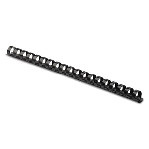 Fellowes® wholesale. Plastic Comb Bindings, 1-2" Diameter, 90 Sheet Capacity, Black, 25 Combs-pack. HSD Wholesale: Janitorial Supplies, Breakroom Supplies, Office Supplies.