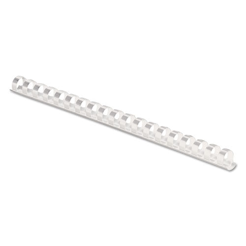 Fellowes® wholesale. Plastic Comb Bindings, 3-8" Diameter, 55 Sheet Capacity, White, 100 Combs-pack. HSD Wholesale: Janitorial Supplies, Breakroom Supplies, Office Supplies.