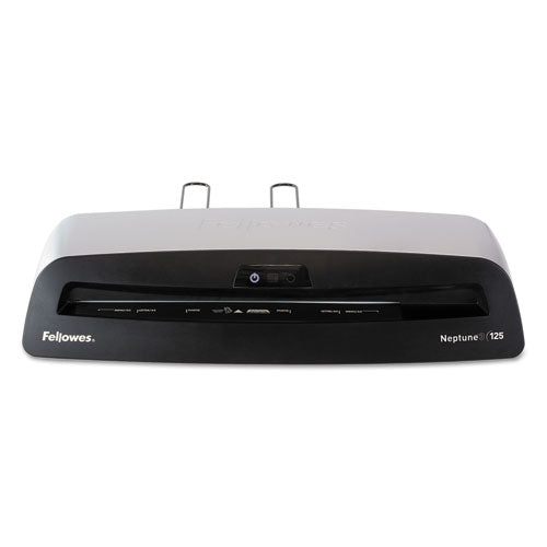 Fellowes® wholesale. Neptune 3 125 Laminator, 12" Max Document Width, 7 Mil Max Document Thickness. HSD Wholesale: Janitorial Supplies, Breakroom Supplies, Office Supplies.