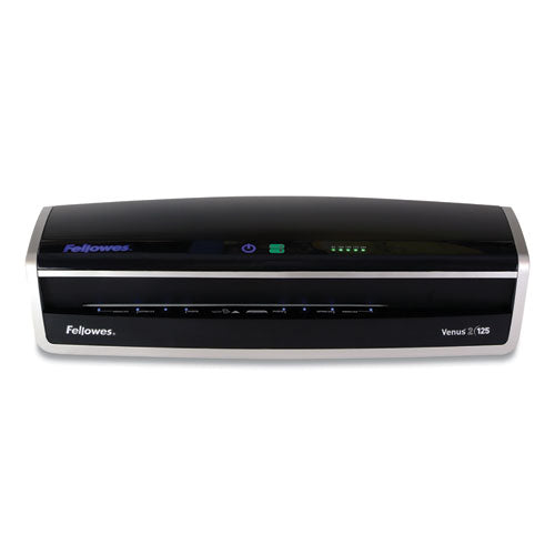 Fellowes® wholesale. Venus 2 125 Laminator, 12" Max Document Width, 10 Mil Max Document Thickness. HSD Wholesale: Janitorial Supplies, Breakroom Supplies, Office Supplies.