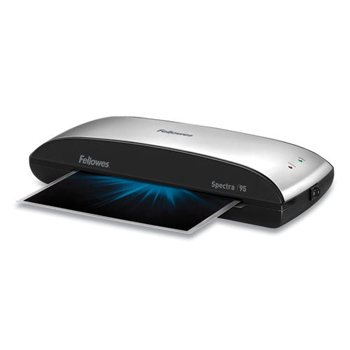 Fellowes® wholesale. Spectra Laminator, 9" Max Document Width, 5 Mil Max Document Thickness. HSD Wholesale: Janitorial Supplies, Breakroom Supplies, Office Supplies.