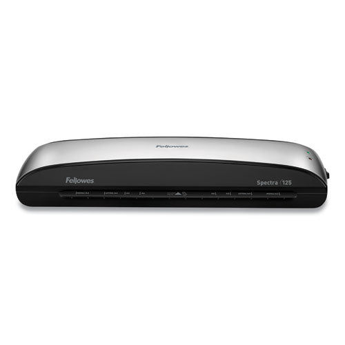 Fellowes® wholesale. Spectra Laminator, 12.5" Max Document Width, 5 Mil Max Document Thickness. HSD Wholesale: Janitorial Supplies, Breakroom Supplies, Office Supplies.