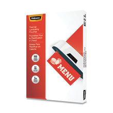 Load image into Gallery viewer, Fellowes® wholesale. Thermal Laminating Pouches, 5 Mil, 11.5&quot; X 17.5&quot;, Matte Clear, 100-pack. HSD Wholesale: Janitorial Supplies, Breakroom Supplies, Office Supplies.