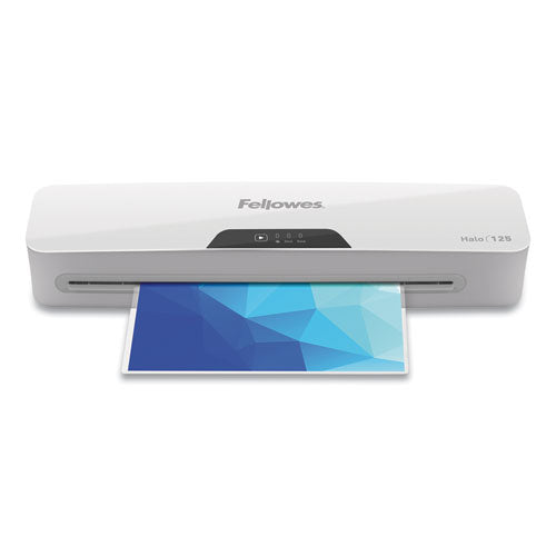 Fellowes® wholesale. Halo Laminator, 2 Rollers, 12.5" Max Document Width, 5 Mil Max Document Thickness. HSD Wholesale: Janitorial Supplies, Breakroom Supplies, Office Supplies.