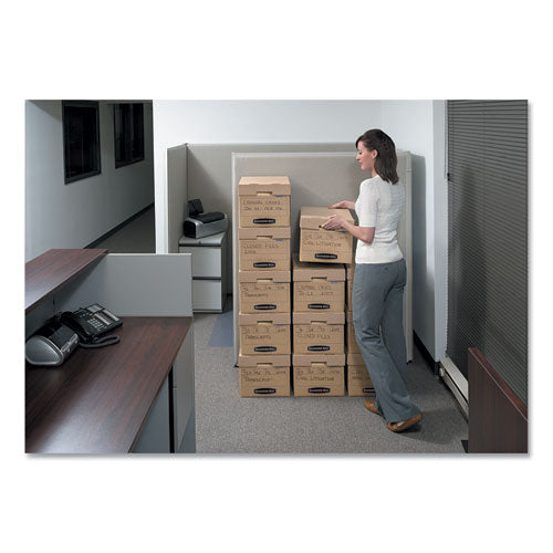 Bankers Box® wholesale. Filing Box, Letter-legal Files, 13" X 16.25" X 12", Kraft, 25-carton. HSD Wholesale: Janitorial Supplies, Breakroom Supplies, Office Supplies.