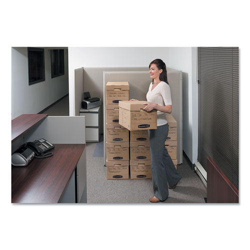 Bankers Box® wholesale. Filing Box, Letter-legal Files, 13" X 16.25" X 12", Kraft, 25-carton. HSD Wholesale: Janitorial Supplies, Breakroom Supplies, Office Supplies.