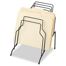 Load image into Gallery viewer, Fellowes® wholesale. Wire Step File, 8 Sections, Letter To Legal Size Files, 10.13&quot; X 12.13&quot; X 11.19&quot;, Black. HSD Wholesale: Janitorial Supplies, Breakroom Supplies, Office Supplies.