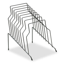 Load image into Gallery viewer, Fellowes® wholesale. Wire Step File, 8 Sections, Letter To Legal Size Files, 10.13&quot; X 12.13&quot; X 11.19&quot;, Black. HSD Wholesale: Janitorial Supplies, Breakroom Supplies, Office Supplies.