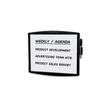 Load image into Gallery viewer, Fellowes® wholesale. Partition Additions Dry Erase Board, 15 3-8 X 13 1-4, Dark Graphite Frame. HSD Wholesale: Janitorial Supplies, Breakroom Supplies, Office Supplies.