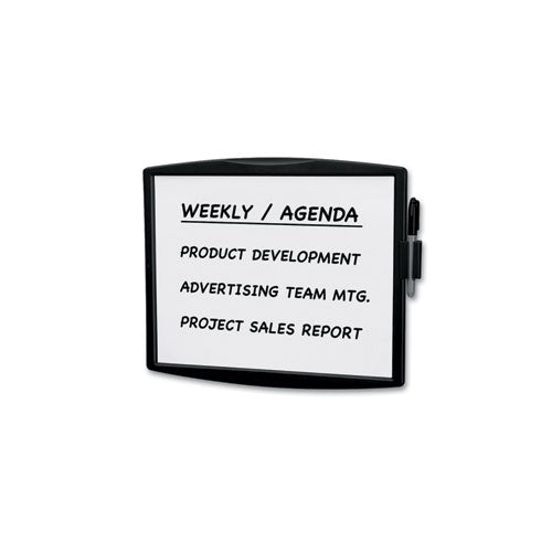 Fellowes® wholesale. Partition Additions Dry Erase Board, 15 3-8 X 13 1-4, Dark Graphite Frame. HSD Wholesale: Janitorial Supplies, Breakroom Supplies, Office Supplies.
