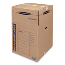 Bankers Box® wholesale. Smoothmove Wardrobe Box, Regular Slotted Container (rsc), 24" X 24" X 40", Brown Kraft-blue, 3-carton. HSD Wholesale: Janitorial Supplies, Breakroom Supplies, Office Supplies.