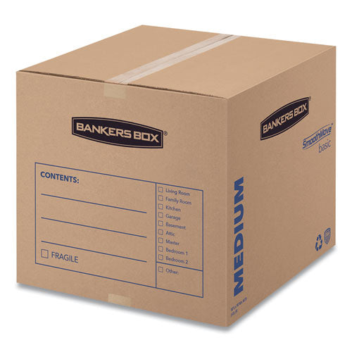 Bankers Box® wholesale. Smoothmove Basic Moving Boxes, Medium, Regular Slotted Container (rsc), 18