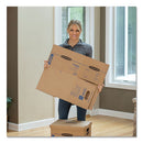 Bankers Box® wholesale. Smoothmove Classic Moving And Storage Boxes, Small, Half Slotted Container (hsc), 15 X 12 X 10, Brown Kraft-blue, 10-carton. HSD Wholesale: Janitorial Supplies, Breakroom Supplies, Office Supplies.