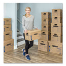 Bankers Box® wholesale. Smoothmove Classic Moving And Storage Boxes, Assorted Sizes, Half Slotted Container (hsc), Brown Kraft-blue, 12-carton. HSD Wholesale: Janitorial Supplies, Breakroom Supplies, Office Supplies.