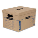 Bankers Box® wholesale. Smoothmove Classic Moving And Storage Boxes, Assorted Sizes, Half Slotted Container (hsc), Brown Kraft-blue, 12-carton. HSD Wholesale: Janitorial Supplies, Breakroom Supplies, Office Supplies.