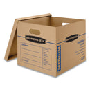 Bankers Box® wholesale. Smoothmove Classic Moving And Storage Boxes, Assorted Sizes, Half Slotted Container (hsc), Brown Kraft-blue, 12-carton. HSD Wholesale: Janitorial Supplies, Breakroom Supplies, Office Supplies.