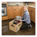 Bankers Box® wholesale. Smoothmove Classic Moving-storage Boxes, Medium, Half Slotted Container (hsc), 18" X 15" X 14", Brown Kraft-blue, 8-carton. HSD Wholesale: Janitorial Supplies, Breakroom Supplies, Office Supplies.