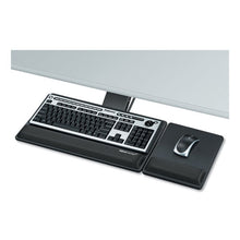 Load image into Gallery viewer, Fellowes® wholesale. Designer Suites Premium Keyboard Tray, 19w X 10.63d, Black. HSD Wholesale: Janitorial Supplies, Breakroom Supplies, Office Supplies.