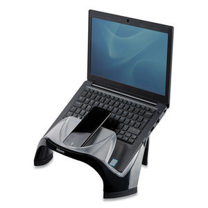 Fellowes® wholesale. Smart Suites Laptop Riser With Usb, 13.13" X 10.63" X 7.5", Black-clear. HSD Wholesale: Janitorial Supplies, Breakroom Supplies, Office Supplies.