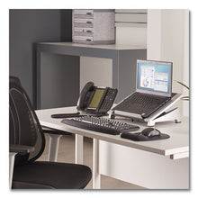 Load image into Gallery viewer, Fellowes® wholesale. Office Suites Laptop Riser, 15.13&quot; X 11.38&quot; X 4.5&quot; To 6.5&quot;, Black-silver, Supports 10 Lbs. HSD Wholesale: Janitorial Supplies, Breakroom Supplies, Office Supplies.