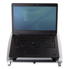 Load image into Gallery viewer, Fellowes® wholesale. Office Suites Laptop Riser, 15.13&quot; X 11.38&quot; X 4.5&quot; To 6.5&quot;, Black-silver, Supports 10 Lbs. HSD Wholesale: Janitorial Supplies, Breakroom Supplies, Office Supplies.