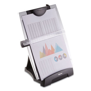 Fellowes® wholesale. Office Suites Desktop Copyholder, Plastic, 150 Sheet Capacity, Black-silver. HSD Wholesale: Janitorial Supplies, Breakroom Supplies, Office Supplies.