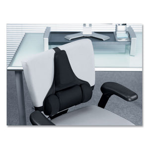 Fellowes® wholesale. Professional Series Back Support, Memory Foam Cushion, 15w X 2d X 14.5h, Black. HSD Wholesale: Janitorial Supplies, Breakroom Supplies, Office Supplies.