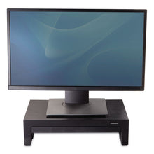 Load image into Gallery viewer, Fellowes® wholesale. Designer Suites Monitor Riser, For 21&quot; Monitors, 16&quot; X 9.38&quot; X 4.38&quot; To 6&quot;, Black Pearl, Supports 40 Lbs. HSD Wholesale: Janitorial Supplies, Breakroom Supplies, Office Supplies.