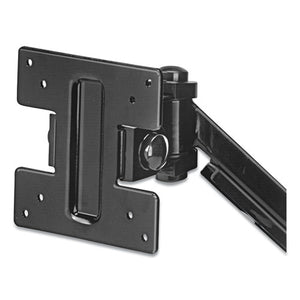 Fellowes® wholesale. Designer Suites Flat Panel Monitor Arm, 180 Degree Rotation, 45 Degree Tilt, 360 Degree Pan, Black, Supports 20 Lb. HSD Wholesale: Janitorial Supplies, Breakroom Supplies, Office Supplies.