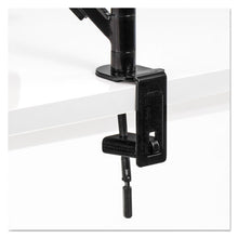 Load image into Gallery viewer, Fellowes® wholesale. Designer Suites Flat Panel Monitor Arm, 180 Degree Rotation, 45 Degree Tilt, 360 Degree Pan, Black, Supports 20 Lb. HSD Wholesale: Janitorial Supplies, Breakroom Supplies, Office Supplies.